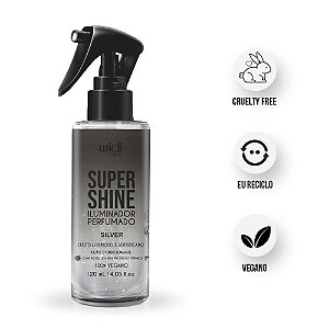SUPER SHINE ILUMINADOR PERFUMADO SILVER 120ML 3224 WIDI CARE