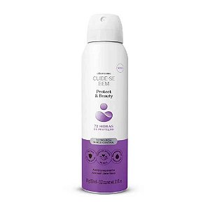 DESODORANTE AEROSOL CUIDE-SE BEM PROTECT & BEAUTY 150ML oBOTICÁRIO