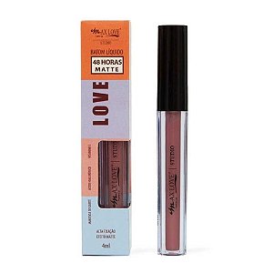 BATOM LÍQUIDO 48H MATTE COR 284 4ML MAX LOVE
