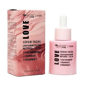 SÉRUM FACIAL UNIFORMIZADOR RETINOL+ Q10  30ML MAX LOVE