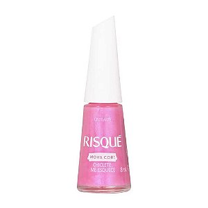 ESMALTE CINTILANTE CHICLETE, ME ESQUECE  RISQUÉ