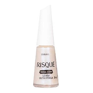 ESMALTE CINTILANTE LÁ VEM OUTRA PÉROLA RISQUÉ
