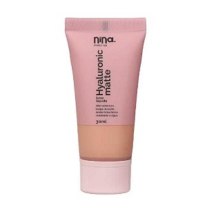 BASE LÍQUIDA HYALURONIC MATTE COR 2.5 NINA MAKEUP