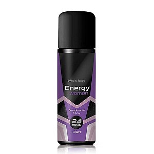 DESODORANTE SPRAY ENERGY WOMAN 100ML ABELHA RAINHA