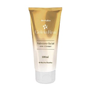 SABONETE FACIAL EM CREME GELEIA REAL 100ML ABELHA RAINHA