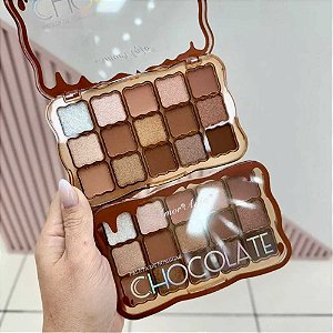 PALETA DE SOMBRAS CHOCOLATE 02 AM-MS024 AMOR ANJO