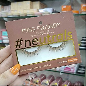CÍLIOS POSTIÇOS NEUTRALS C23-12100 MISS FRANDY
