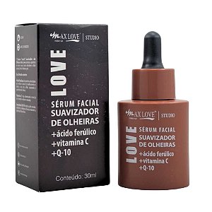 SÉRUM FACIAL SUAVIZADOR DE OLHEIRAS 30ML MAX LOVE