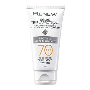 PROTETOR SOLAR PROTINOL FPS70 TOQUE SECO 40G AVON