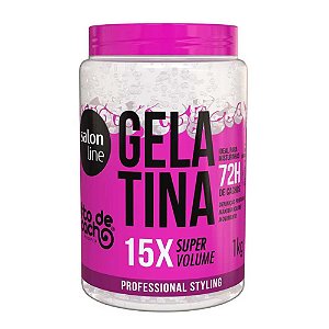 GELATINA SUPER VOLUME TO DE CACHO 1KG 32547 SALON LINE