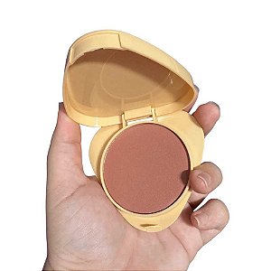 BLUSH COMPACTO GLASS GB30 HB-6120-3 RUBY ROSE