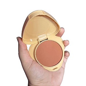 BLUSH COMPACTO GLASS GB10 HB-6120-1 RUBY ROSE