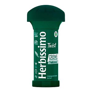 DESODORANTE EM CREME TWIST TRADICIONAL 45G HERBÍSSIMO