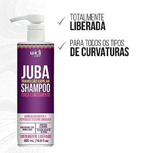 SHAMPOO TRANSIÇÃO CAPILAR JUBA 500ML 3514 WIDI CARE