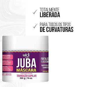 MÁSCARA TRANSIÇÃO CAPILAR JUBA 500G 3552 WIDI CARE