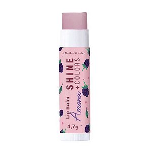 LIP BALM FRUTAS SHINE COLORS AMORA ABELHA RAINHA