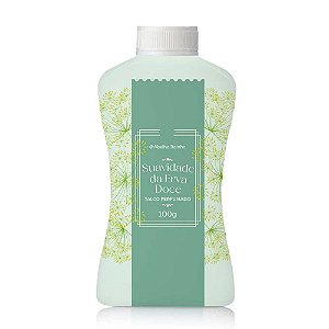 TALCO PERFUMADO SUAVIDADE DA ERVA DOCE 100G ABELHA RAINHA
