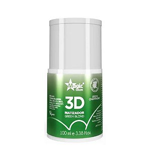 MATIZADOR 3D GREEN BLOND EFEITO CHAMPAGNE 100ML MAGIC COLOR