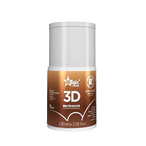 MATIZADOR 3D MORENA ILUMINADA DOCE DE LEITE EFEITO LOIRO MÉDIO 100ML MAGIC COLOR