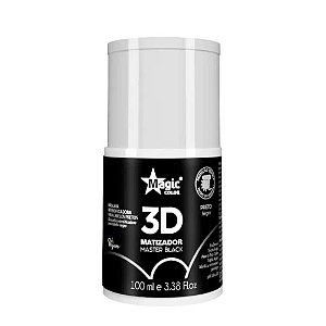 MATIZADOR 3D MASTER BLACK EFEITO PRETO 100ML MAGIC COLOR