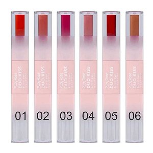 BATOM DUO KISS LÍQUIDO+GLOSS DK04 HB-L6203-4 RUBY ROSE