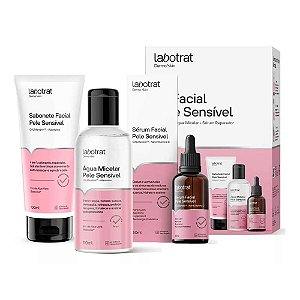 KIT FACIAL PELE SENSÍVEL DERMO SKIN LABOTRAT