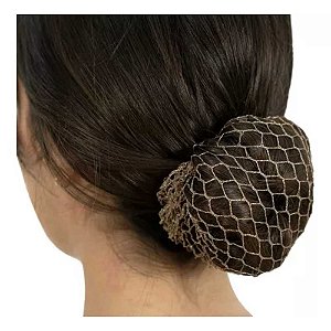 REDE CASTANHO CLARO PARA COQUE DE CABELO 2 UNIDADES 0365 SANTA CLARA