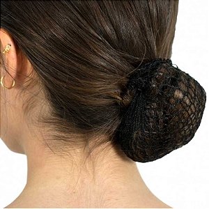 REDE PRETA PARA COQUE DE CABELO 2 UNIDADES 0367 SANTA CLARA