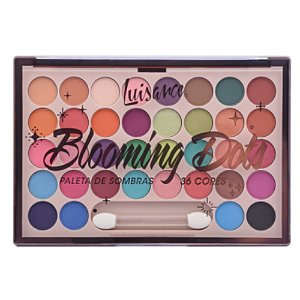 PALETA DE SOMBRAS 36 CORES BLOOMING DOTS L1113 LUISANCE