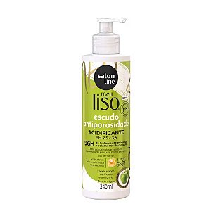 ACIDIFICANTE ESCUDO ANTIPOROSIDADE MEU LISO 240ML 32611 SALON LINE