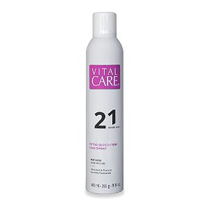 HAIR SPRAY EXTRA SUPER FIRM 21 HOURS VITAL CARE 400ML