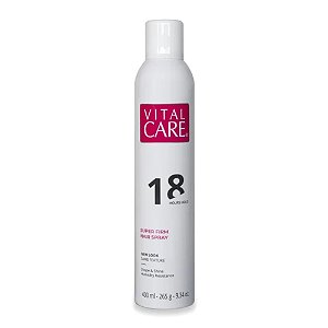 HAIR SPRAY SUPER FIRM 18 HOURS VITAL CARE 400ML