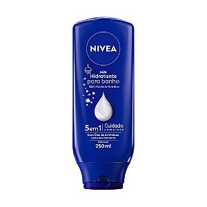 MILK HIDRATANTE PARA BANHO 5EM1 250ML NIVEA