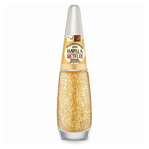 ESMALTE GLITTER FLOCADO NETFLIX ACLAMADO PELA CRÍTICA IMPALA