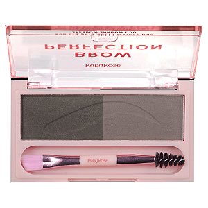 DUO DE SOMBRA PARA SOBRANCELHAS BROW PERFECTION COR 11 E 12 HB-E2501-6 RUBY ROSE