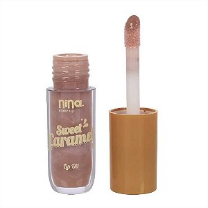 LIP OIL SWEET CARAMEL MAUVE NINA MAKEUP