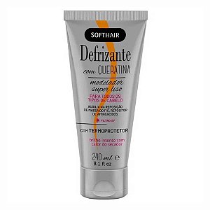 DEFRIZANTE COM QUERATINA TERMOPROTETOR  240ML SOFTHAIR