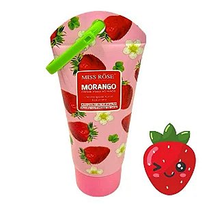 CREME PARA MÃOS MORANGO 60ML MISS RÔSE