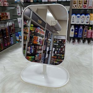 ESPELHO DE MESA RETANGULAR COM BASE
