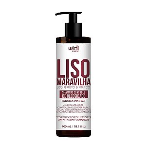 SHAMPOO CONTROLE DE OLEOSIDADE LISO MARAVILHA 300 ML WIDI CARE