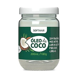ÓLEO CAPILAR DE COCO 200ML SOFTHAIR