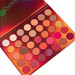 PALETA DE SOMBRAS COM 35 CORES HEAT L3266 LUISANCE