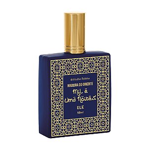 DEO PARFUM MADEIRA DO ORIENTE MIL E UMA NOITES ELE 50ML ABELHA RAINHA