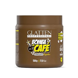 MÁSCARA CAPILAR BOMBA DE CAFÉ 128023-1 500G GLATTEN