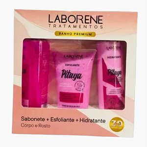 KIT PRESENTE BANHO PREMIUM 3 ITENS PITAYA LABORENE