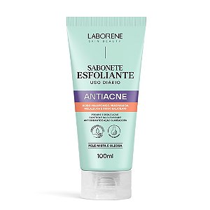 SABONETE LÍQUIDO ESFOLIANTE ANTIACNE 100ML LABORENE