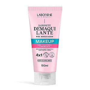 SABONETE DEMAQUILANTE PÓS MAQUIAGEM 4X1 100ML LABORENE