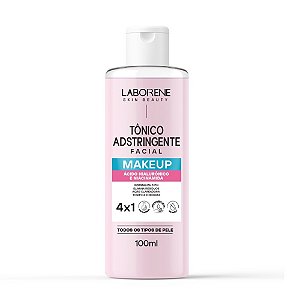 TÔNICO ADSTRINGENTE FACIAL MAKEUP 4X1 100ML LABORENE