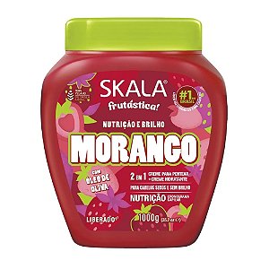 CREME MORANGO FRUSTÁSTICA NUTRIÇÃO E BRILHO 1KG SKALA