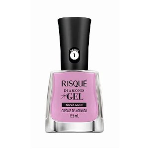 ESMALTE CREMOSO DIAMOND GEL CUPCAKE DE MORANGO RISQUÉ
